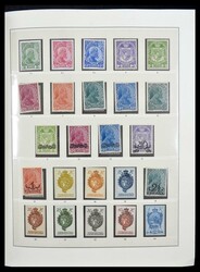 Liechtenstein, Nearly Complete Collection, 1912-90, in luxe album; ...