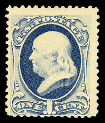 1880, 1¢ dark ultramarine, A.B.N.C. "Soft Paper" Special Printing ...