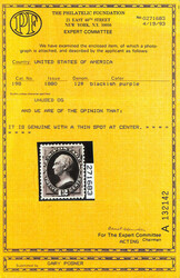 1880, 12¢ blackish purple, A.B.N.C. "Soft Paper" Special Printing ...