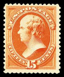 1880, 15¢ orange, A.B.N.C. "Soft Paper" Special Printing (Scott 199) ...