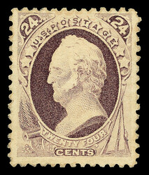 1880, 24¢ dark violet, A.B.N.C. "Soft Paper" Special Printing (Scott ...