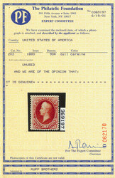 1880, 90¢ dull carmine, A.B.N.C. "Soft Paper" Special Printing ...