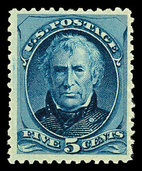 1880, 5¢ deep blue, A.B.N.C. "Soft Paper" Special Printing, One of ...