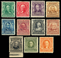 6605085: USA 1902-08 Ausgaben