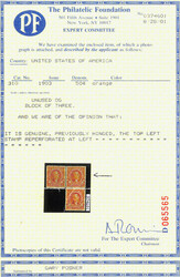 1902-03, 2nd Bureau Issue, 1¢ to 50¢ (Scott 300-310), 13¢ with ...