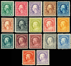 6605095: 美國 1913-17 華盛頓富蘭克林