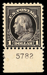 6605095: 美國 1913-17 華盛頓富蘭克林