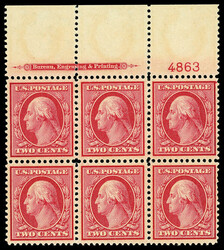 6605090: 美國 1908-15 華盛頓富蘭克林