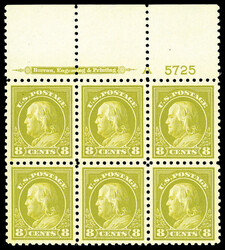 6605095: 美國 1913-17 華盛頓富蘭克林