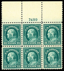 6605095: 美國 1913-17 華盛頓富蘭克林