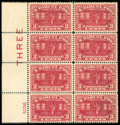 6605: アメリカ合衆国 - Parcel stamps