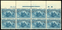 6605065: United States 1893 Columbus Issue