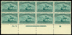 6605065: United States 1893 Columbus Issue