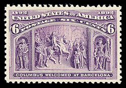 6605065: United States 1893 Columbus Issue