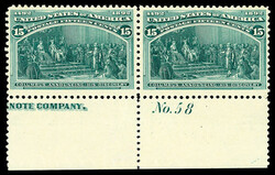 6605065: United States 1893 Columbus Issue