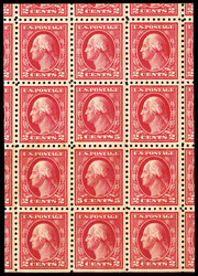 6605095: 美國 1913-17 華盛頓富蘭克林