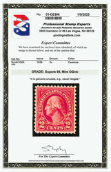 1928, 2¢ Washington, type II, rotary press printing (Scott 634A), o ...