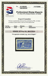 Special Delivery, 1914, 10¢ ultramarine (Scott E9), o.g., never ...