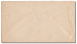 1924, 5¢ Roosevelt, flat "A", Perforated "P" (Scott 74 var.), tied ...