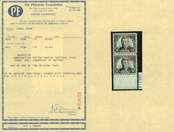 1926, 17¢ Wilson, sharp "A", "ZONE" only (Scott 91a), the bottom ...