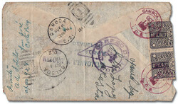 Post Office Seal, 1917, slate violet, rouletted in color (Scott OX3), ...