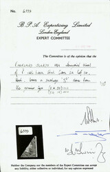 1891, Provisional Bisect, ½d on half of 1d red brown (Scott 19E), ...