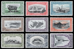 1933, Centenary, ½d-£1 complete (Scott 65-76), an exceptional mint ...