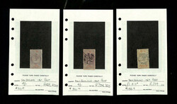 New Zealand, Holding of the Perforate QV Stamp Duty Revenues, 1867-71 ...