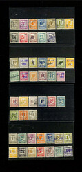 New Zealand, "Can You Spare a Dime?" Nearly Complete Wages Tax Stamps ...
