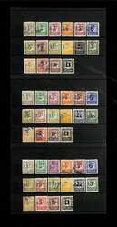 New Zealand, "Tax Return" Nearly Complete Wages Tax Stamps, 1931-57, ...