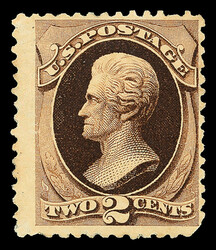 1880, 2¢ black brown, A.B.N.C. "Soft Paper" Special Printing (Scott ...