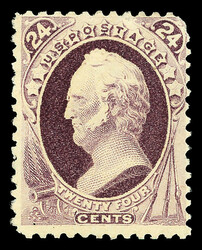 1880, 24¢ dark violet, A.B.N.C. "Soft Paper" Special Printing (Scott ...