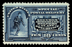 6605: EE. UU. - Express delivery stamps