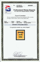 Offices in China, 1919, 2¢ to $2 complete (Scott K1-K16), set of 16, ...