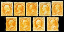 6605: United States - Official stamps