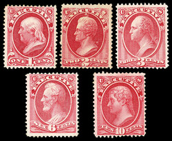 6605: United States - Official stamps