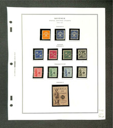 Postal Savings, Savings and War Savings, 1911/1961 (Scott PS1/PS15, ...