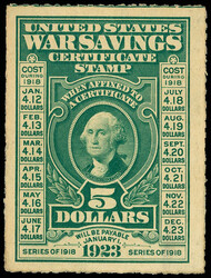 6608: アメリカ合衆国・貯金切手