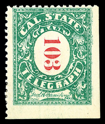 6605: United States - Telegraph stamps
