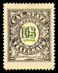 6605: United States - Telegraph stamps