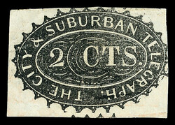 6605: United States - Telegraph stamps