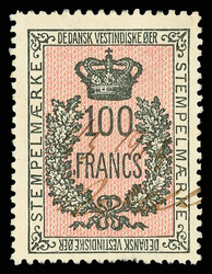 2385: Danish West Indies - Revenue stamps