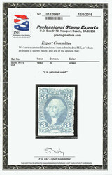 Revenue, 1863, First Issue, 3¢ Playing Cards, imperf. (Scott R17a), ...