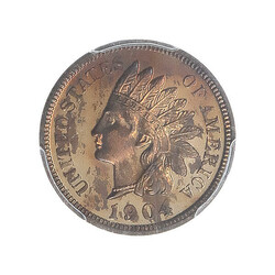 1904 1C Indian Head Cent PCGS PR65 RD CAM, PCGS graded Proof 65 Red ...