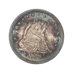 1888 25C Seated Liberty Quarter NGC MS68, fantastic looking coin with ...