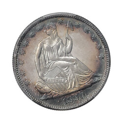 1890 50C Seated Liberty Half Dollar PCGS PR67 CAM CAC, PCGS Graded ...