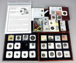 Collection of (43) Ancient &amp; Primitive Coins, B.C. 100 - A.D. ...