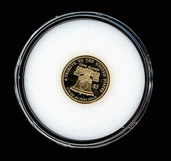 Group Of (5) 2015 $5 Statue Of Liberty Cook Islands Gold Coins 1/10 ...