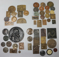 Assortment of (54) Commemorative Bronze Medals, 1880-1930, an ...
