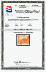 1915, 10¢ Panama-Pacific, perf. 10 (Scott 404), o.g., never hinged, ...